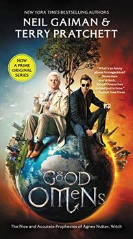 Good Omens by Neil Gaiman and Terry Pratchett book cover